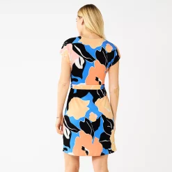 Women's Nine West Dolman Sleeve Wrap Dress -Clothing Sales Store 5814810 ALT