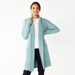 Women's Nine West Shawl Collar Cardigan -Clothing Sales Store 5826042 Lazy River