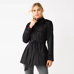 Women's Nine West Signature Trench Coat