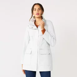 Women's Nine West Mac Hooded Raincoat -Clothing Sales Store 5853415 ALT2